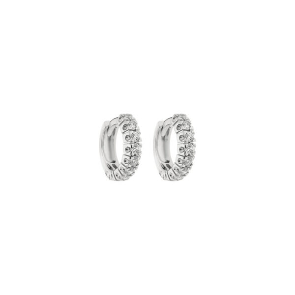 18K White Gold Earrings