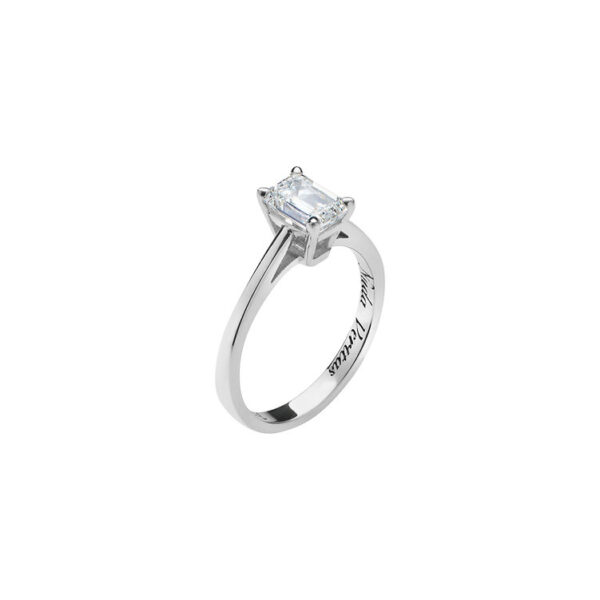 Emerald-Cut Diamond Ring